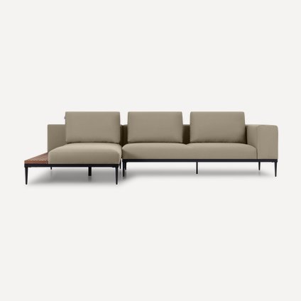 Диван модульный Хайленд Textile Beige