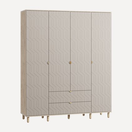 Распашной шкаф Теджонс-4 Deco Santiago