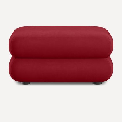 Пуф Brera-15 Velour Cherry