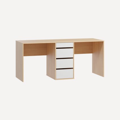 Письменный стол Пенни-3 Plywood White