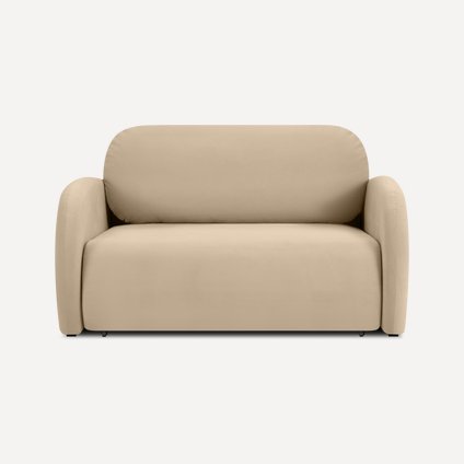 Диван прямой Лави Велюр Бежевый