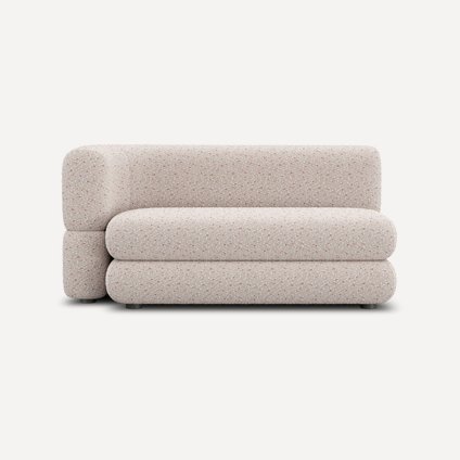 Диван прямой Брера-8 Букле Кремовый