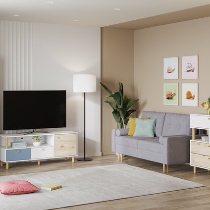 Модульная детская Дикинс 2 Светло-синий