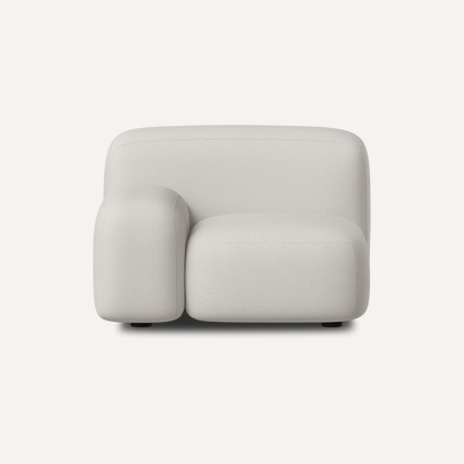 Кресло Риббл-14 Bucle White