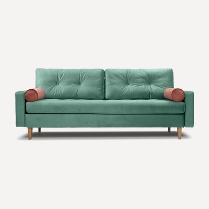 Диван прямой Ситено Barhat Mint