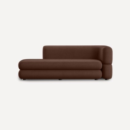 Диван прямой Brera-1 Velour Cinnamon