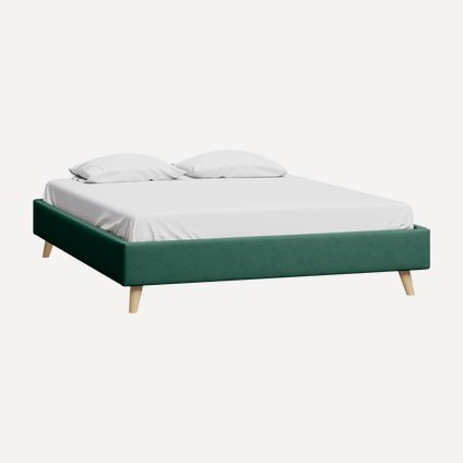 Кровать Бран-1 140 Velvet Emerald