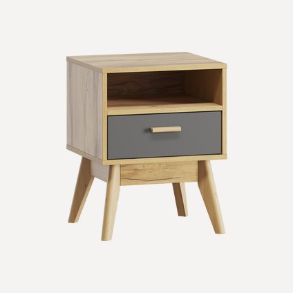 Тумба прикроватная Нордик-1 Wood Grey