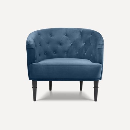 Кресло Шенто Barhat Navy Blue