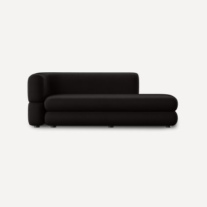 Диван прямой Brera-2 Velour Black