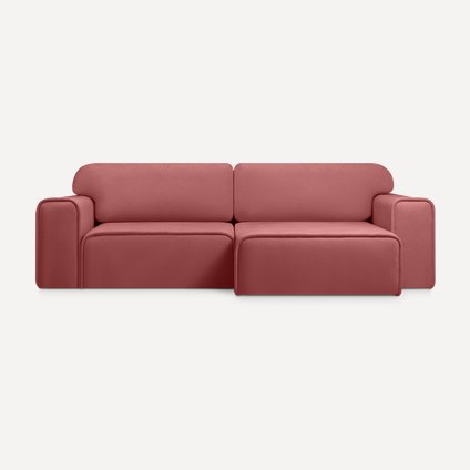 Диван угловой Виена Velvet Corall