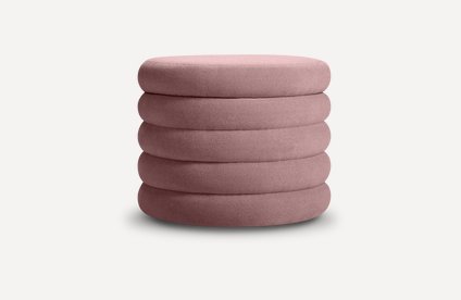 Пуф Поул Bucle Pink