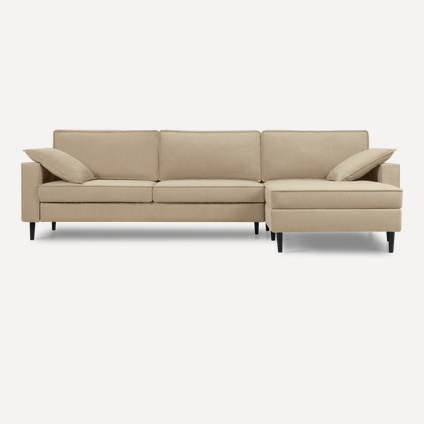 Диван угловой Дисент-2 Velvet Beige