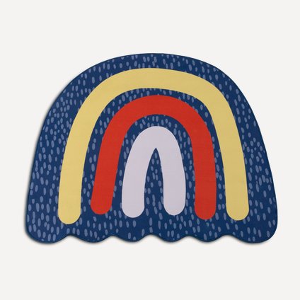 Ковер Джой Синий 150x124