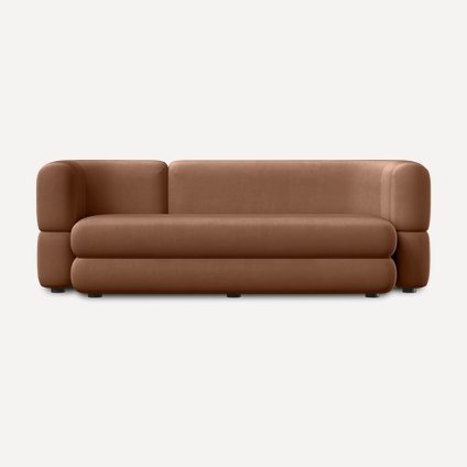 Диван прямой Brera Velour Caramel