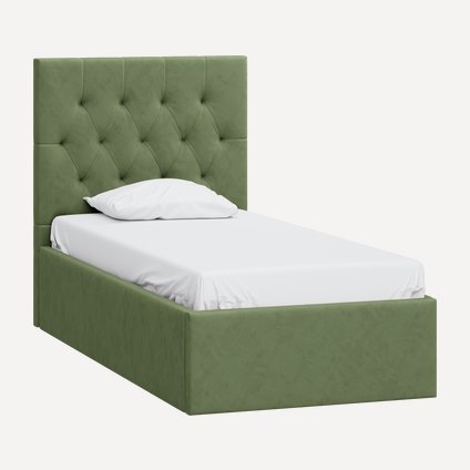 Кровать Раверти-Floor 120 Velvet Olive
