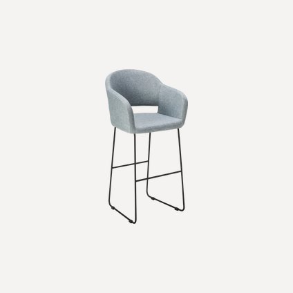 Стул барный Одар-4 Textile Grey