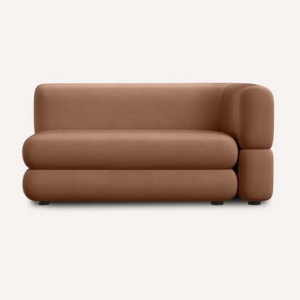 Диван прямой Brera-5 Velour Caramel