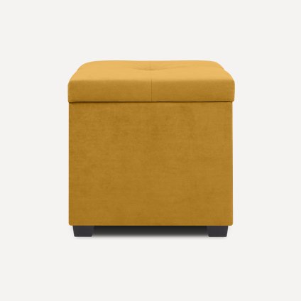 Пуф Альфа Velvet Mustard