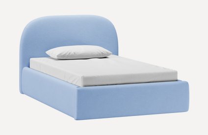Кровать Кевия 120 Soft Sky