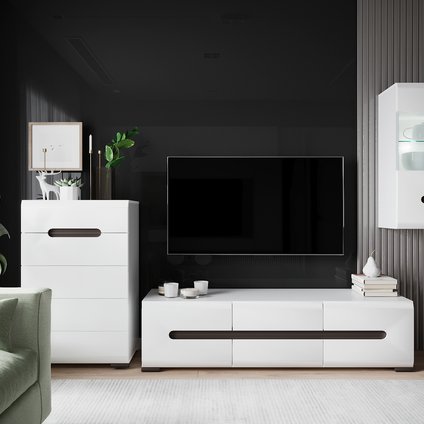 Модульная гостиная Лион-3 Белый