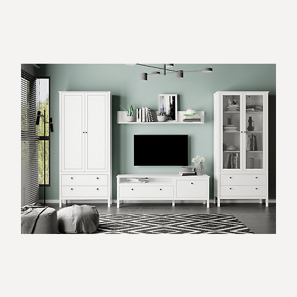 Модульная гостиная Хельга-4 Белый