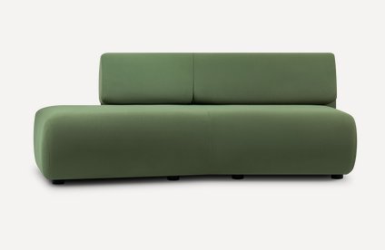 Диван прямой Маиль-3НРЛ Velvet Olive