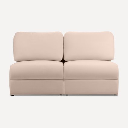 Диван прямой Полан Velvet Caramel