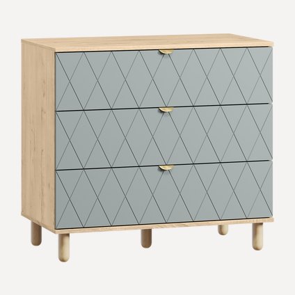 Комод Теджонс-3 Diamond Mentol