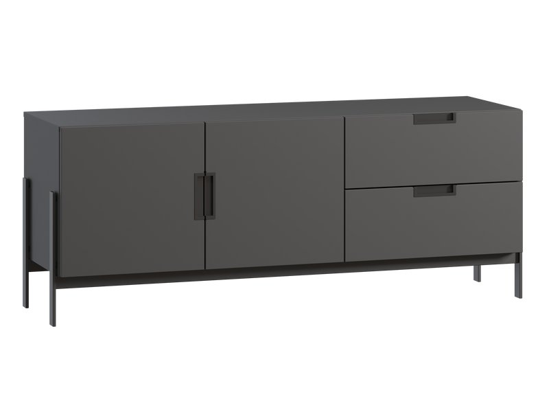 ТВ-тумба Лигес 153x60 Графитовый