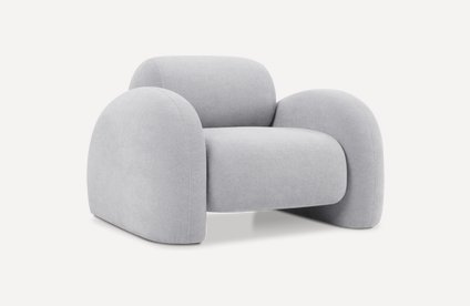 Кресло Данго Bucle Silver