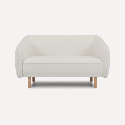 Диван прямой Коренс Bucle White