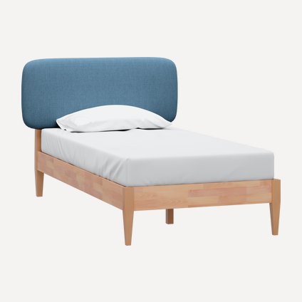 Кровать Сейлор 90 Textile Blue