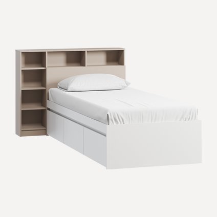 Детская кровать Астрит 90 Latte