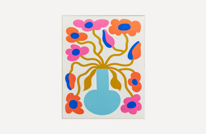 Картина Брайт Blue Vase
