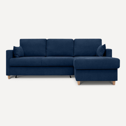 Диван угловой дельфин Лориш Deep Blue