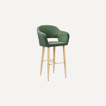 Стул барный Одар-1 Velvet Olive