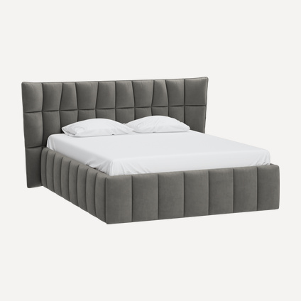 Кровать Даймант-Floor 180 Barhat Stone