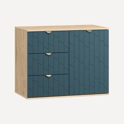 Тумба Монблан-1 Angle Aquamarine