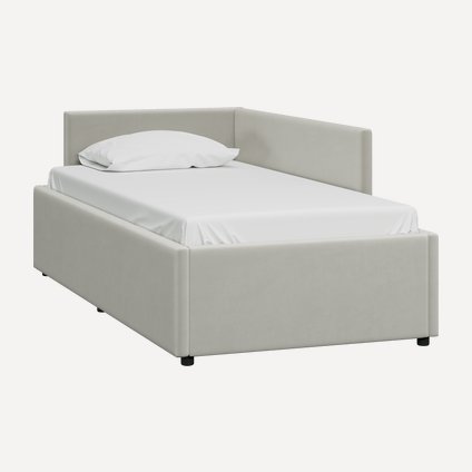 Кровать Мидли 90 Barhat Smoke