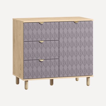 Тумба Теджонс-1 Leaf Lavanda