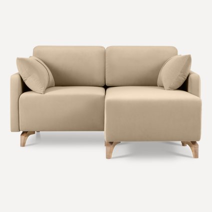 Диван угловой Льери Мини Velvet Beige