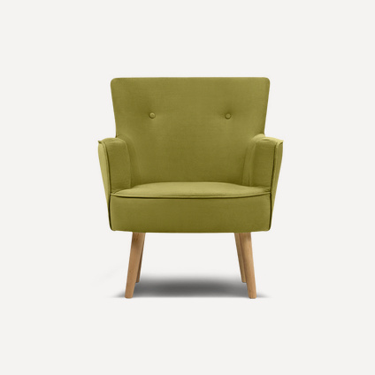 Кресло Чарли Velvet Lime