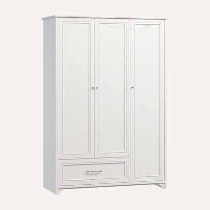 Распашной шкаф Монтео-3 White