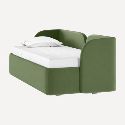Кровать Амалия 90 Velvet Olive