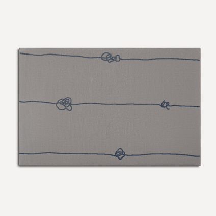 Ковер Я не молчалив Grey 160x230