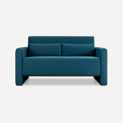 Диван прямой Ланер-Мини 120 Velvet Navy Blue