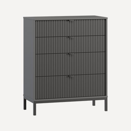 Комод Трейвис 84x102 Графитовый