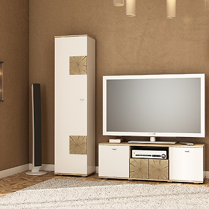 Модульная гостиная Фиджи-1 Белый