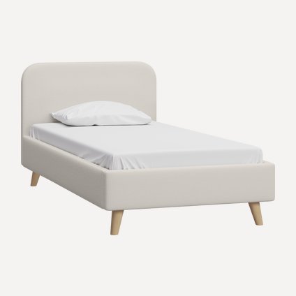 Кровать Лайтси 90 Букле Молочный
